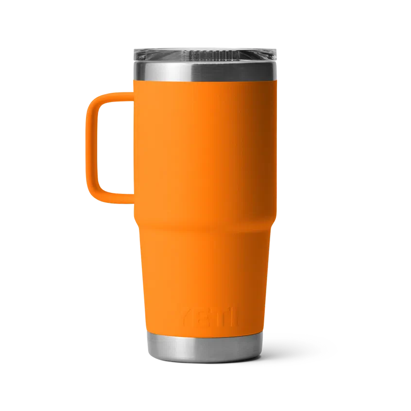 YETI Rambler 20 OZ 591 ML Travel Mug - King Crab Orange - Image 3