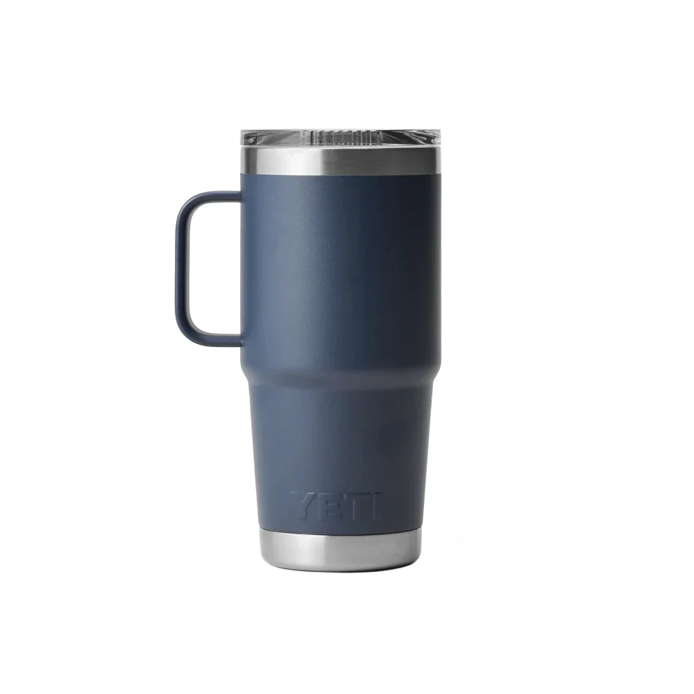 YETI Rambler 20 OZ 591 ML Travel Mug - Navy - Image 2