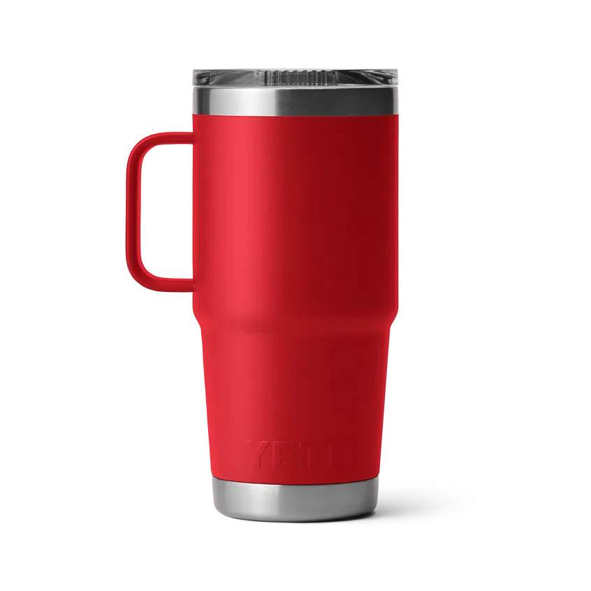 YETI Rambler 20 OZ 591 ML Travel Mug - Red - Image 3
