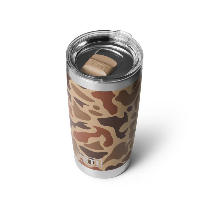 YETI Rambler 20 oz 591 ml Tumbler With MagSlider™ Lid - Wetlands Camo - Image 2