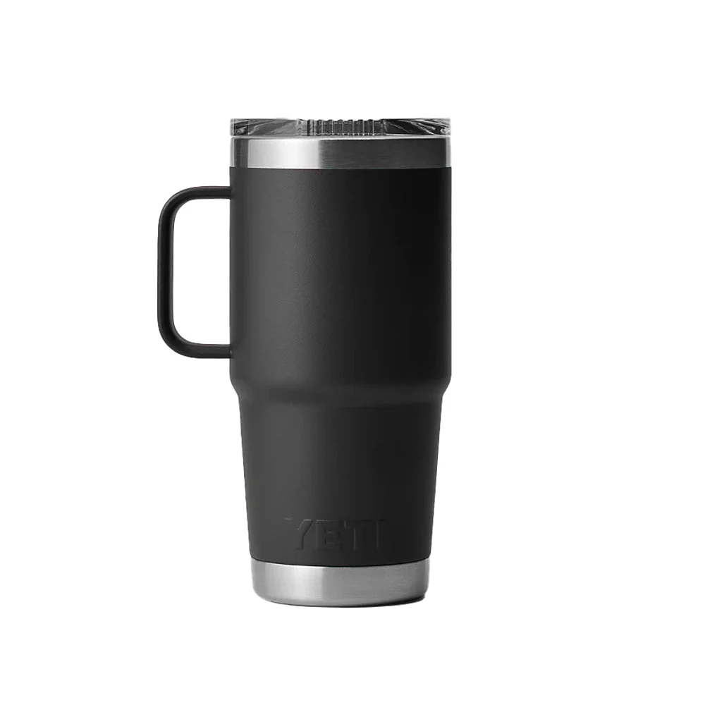 YETI Rambler 20oz 591ml Travel Mug - Charcoal - Image 2