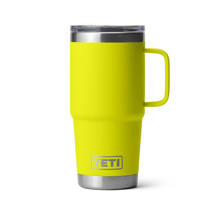 YETI Rambler 20oz 591ml Travel Mug - Firefly Yellow