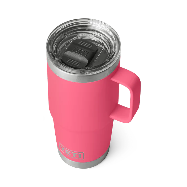 YETI Rambler 20oz 591ml Travel Mug- Tropical Pink - Image 3