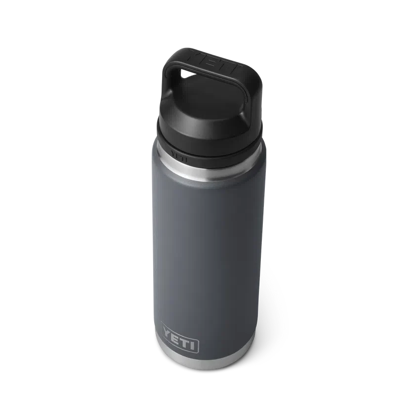 YETI Rambler 26 OZ 760ml Bottle With Chug Cap - Charcoal - Image 3
