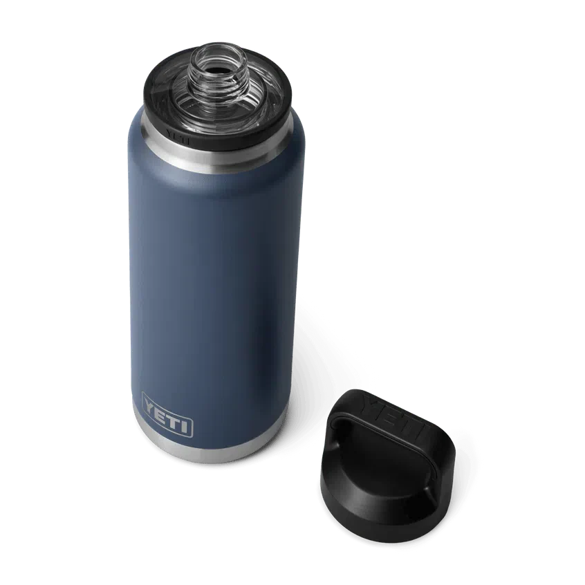 YETI Rambler 26 OZ  760ml  Bottle With Chug Cap - Navy - Image 2