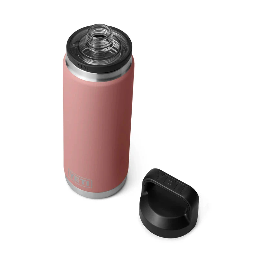 YETI Rambler 26 OZ 760ml  Bottle With Chug Cap - Sandstone Pink - Image 2