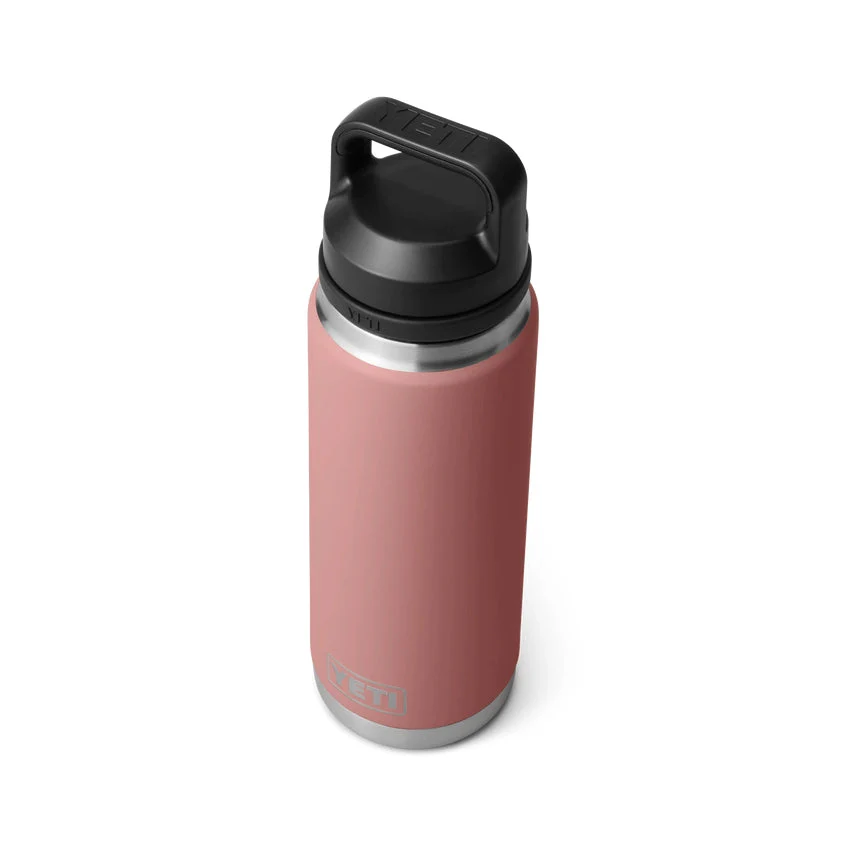 YETI Rambler 26 OZ 760ml  Bottle With Chug Cap - Sandstone Pink - Image 3