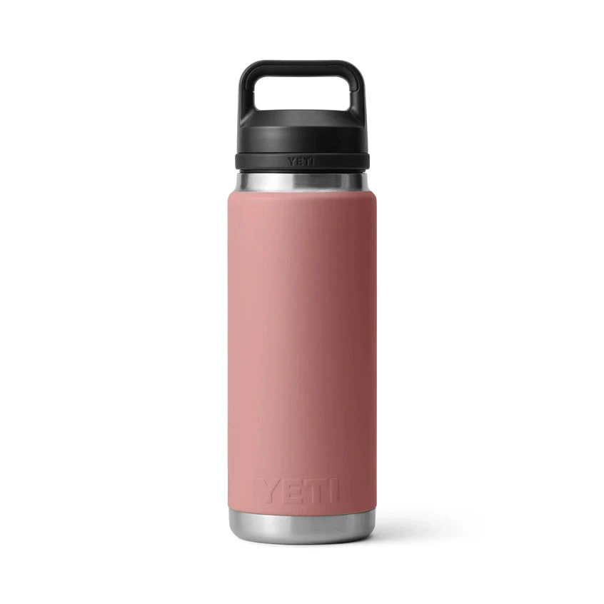 YETI Rambler 26 OZ 760ml  Bottle With Chug Cap - Sandstone Pink - Image 4