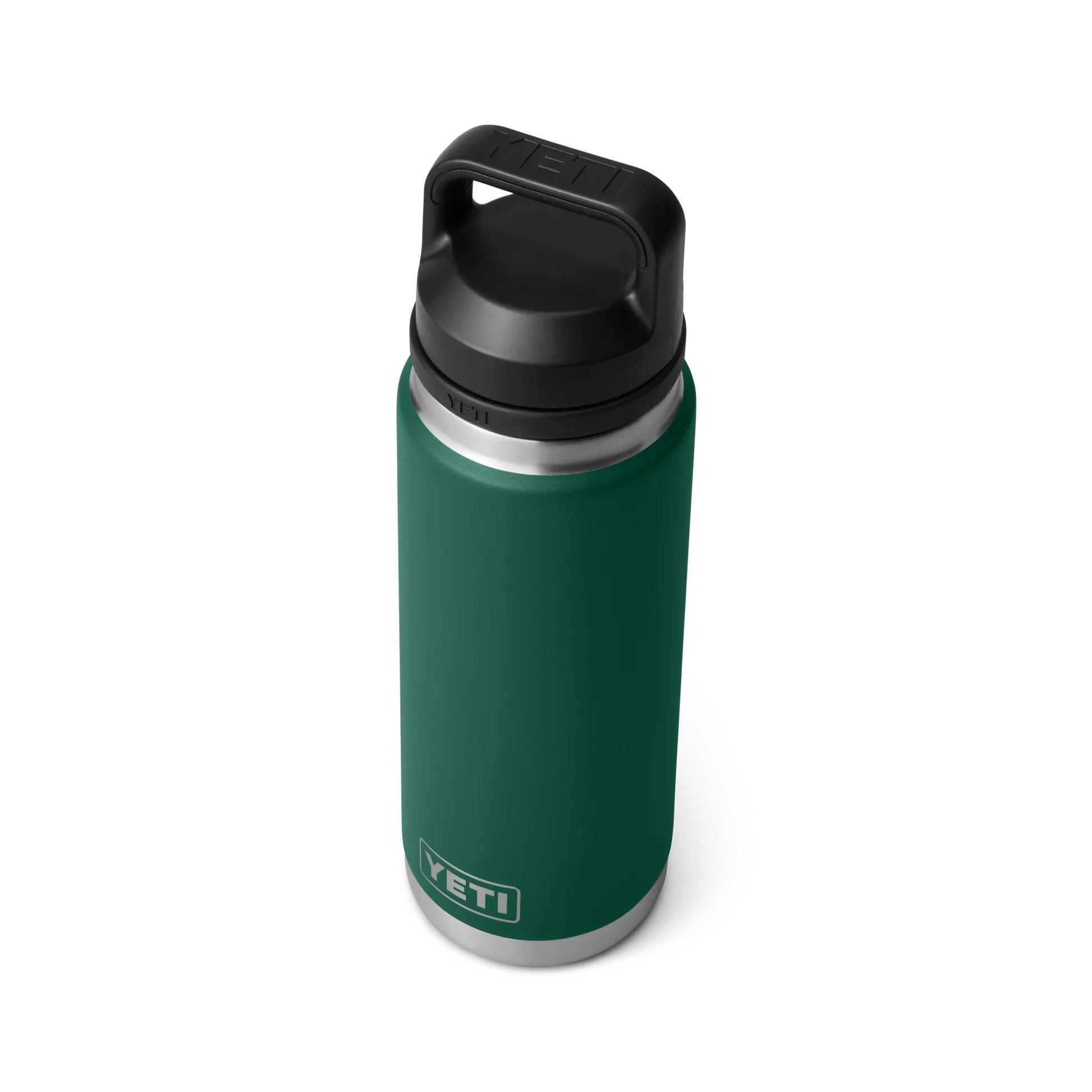 YETI Rambler 26 OZ 769 ML  Bottle With Chug Cap- Black Forest Green - Image 2