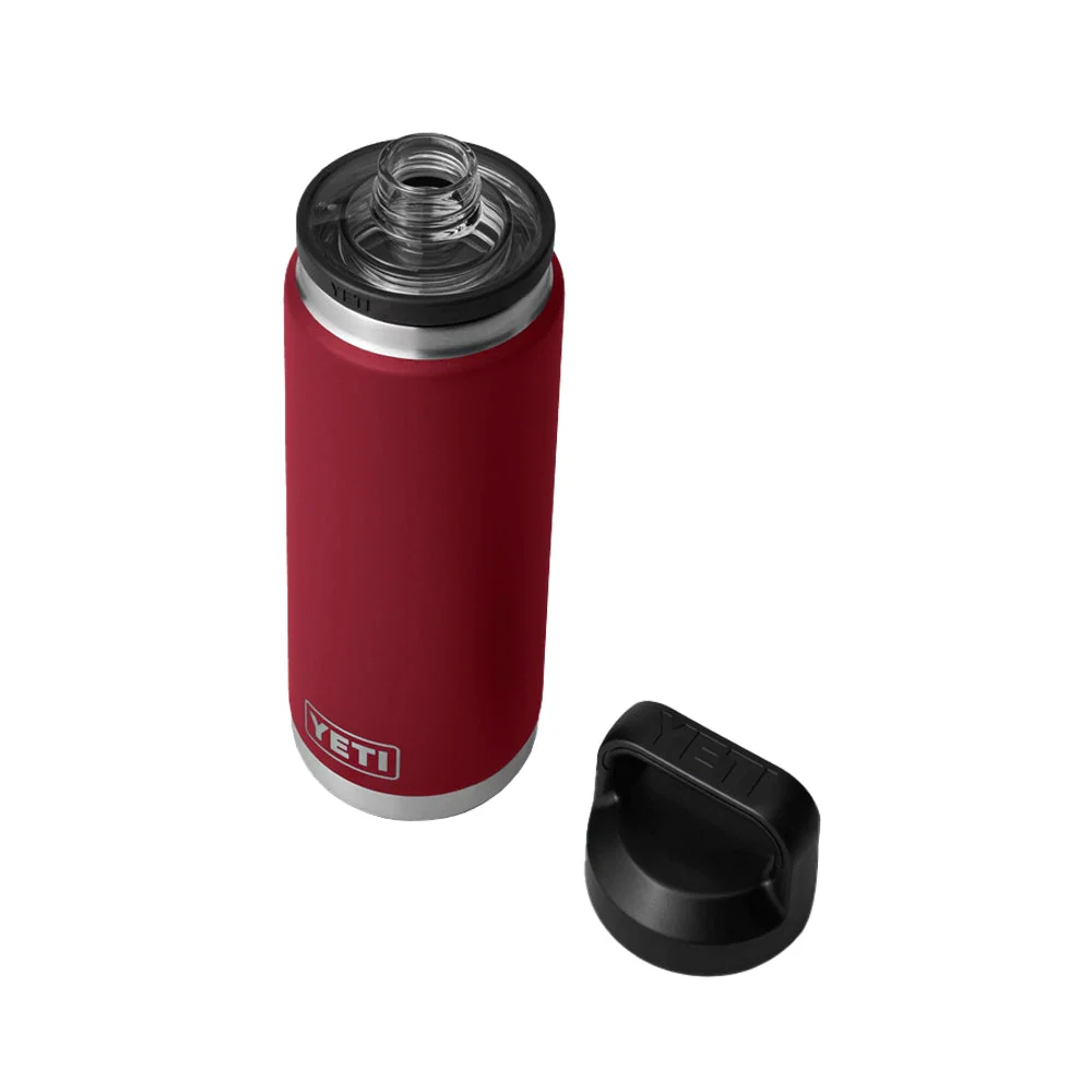 YETI Rambler 26 OZ  769 ML  Bottle With Chug Cap - Harvest Red - Image 2
