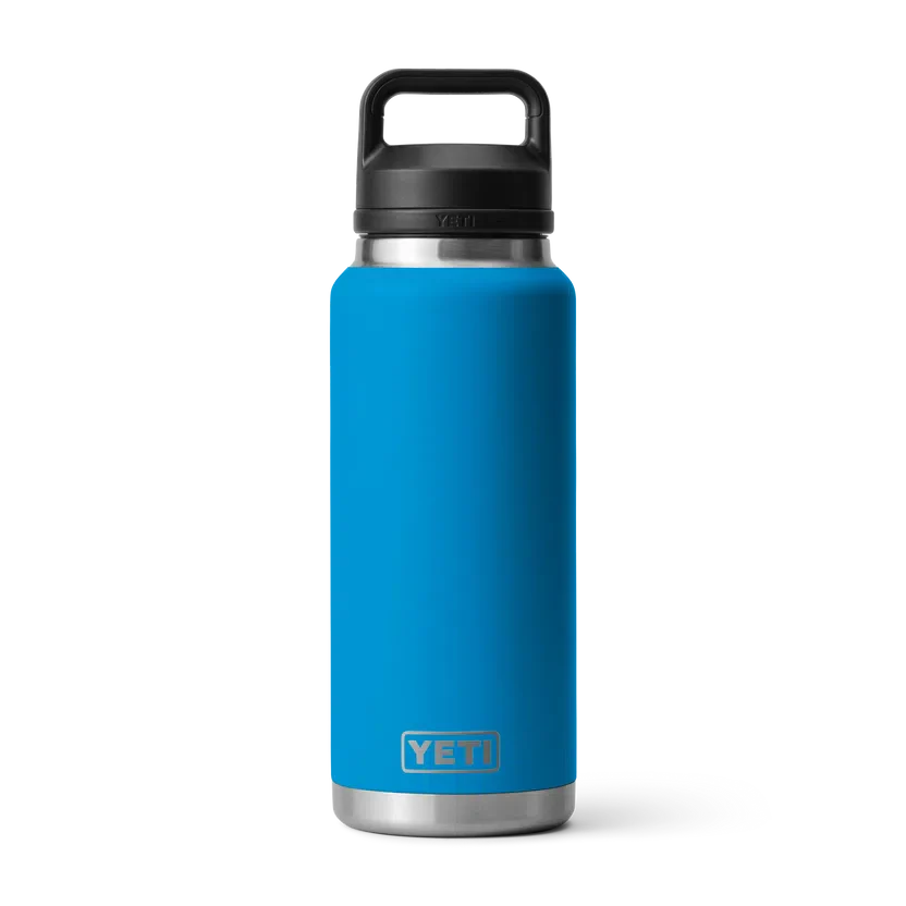 YETI Rambler 36 OZ 1 L Bottle With Chug Cap - Big Wave Blue