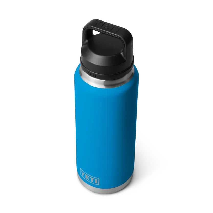 YETI Rambler 36 OZ 1 L Bottle With Chug Cap - Big Wave Blue - Image 3