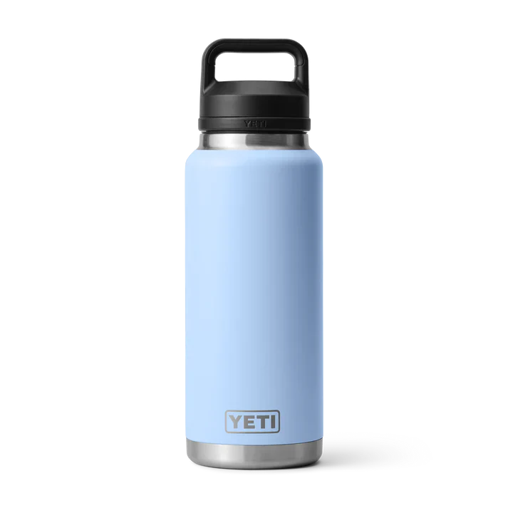 YETI Rambler 36 OZ 1 L Bottle With Chug Cap -Big Sky Blue