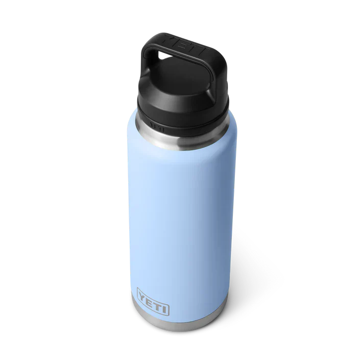 YETI Rambler 36 OZ 1 L Bottle With Chug Cap -Big Sky Blue - Image 2