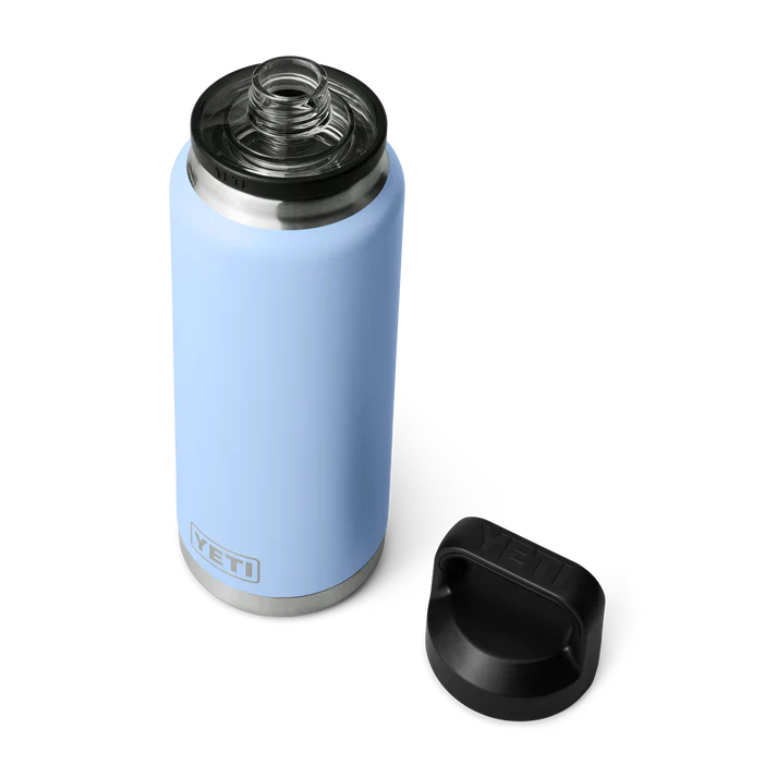 YETI Rambler 36 OZ 1 L Bottle With Chug Cap -Big Sky Blue - Image 3