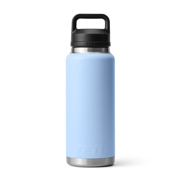 YETI Rambler 36 OZ 1 L Bottle With Chug Cap -Big Sky Blue - Image 4