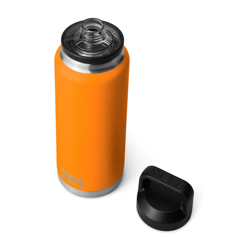 YETI Rambler 36 OZ 1 L  Bottle With Chug Cap - King Crab Orange - Image 2