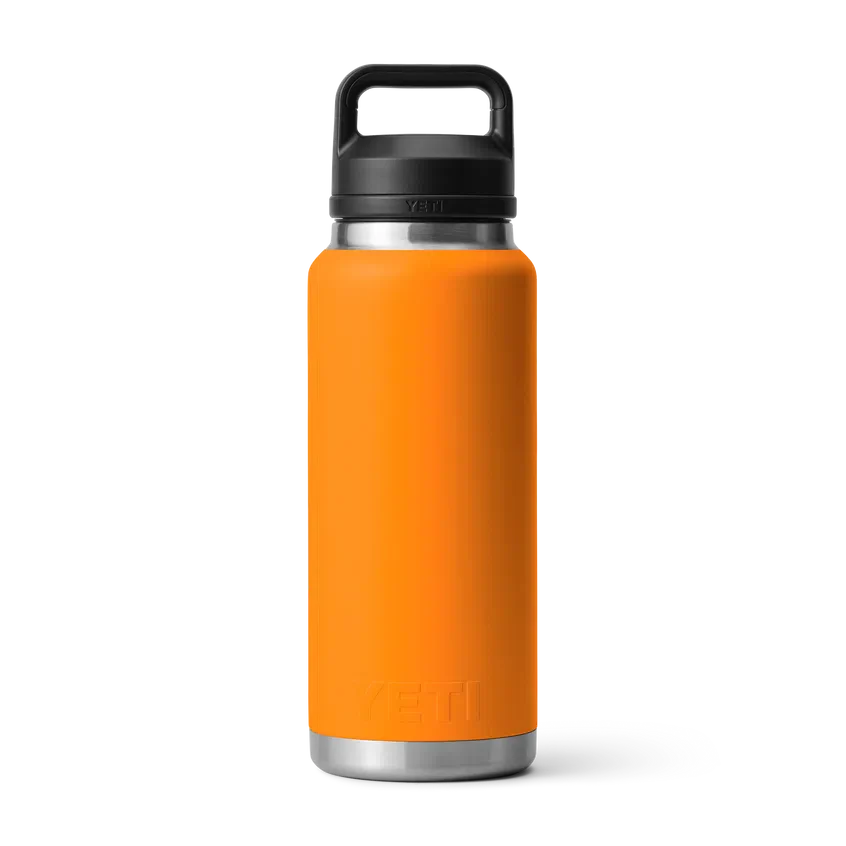 YETI Rambler 36 OZ 1 L  Bottle With Chug Cap - King Crab Orange - Image 4