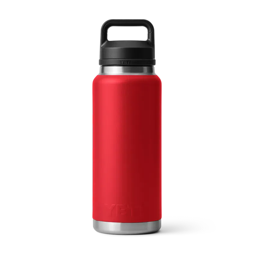 YETI Rambler 36 OZ 1 L Bottle With Chug Cap - Red - Image 2