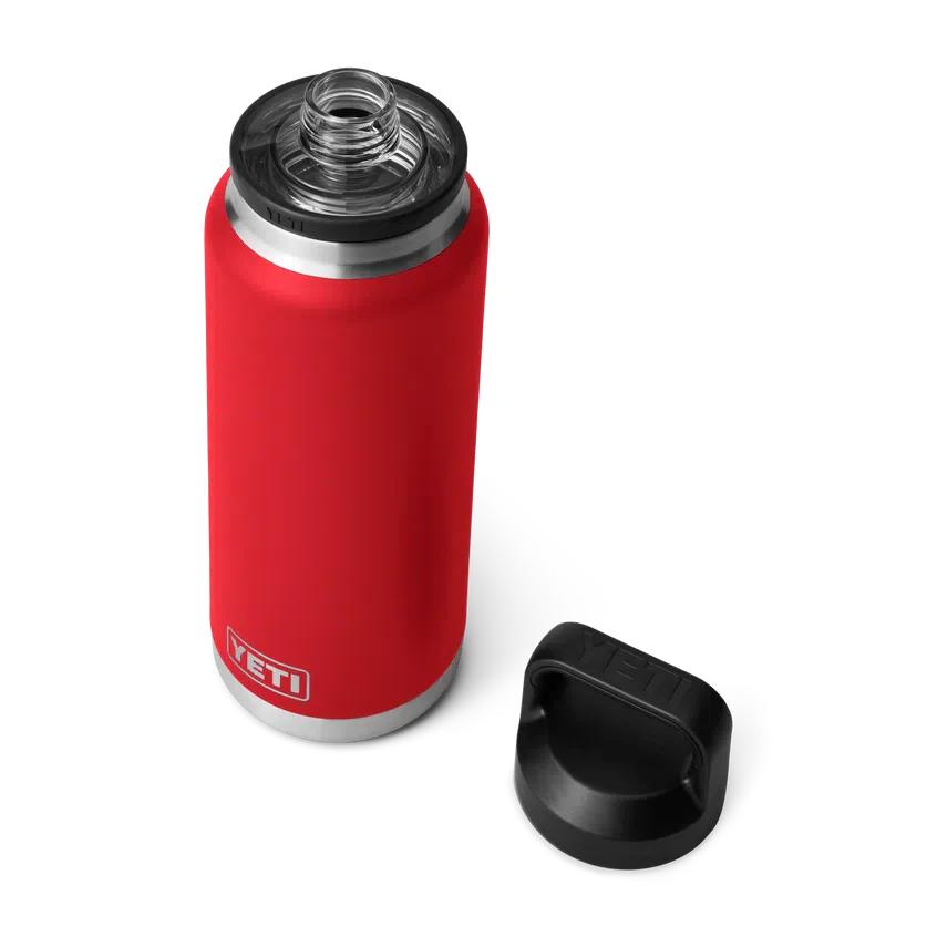 YETI Rambler 36 OZ 1 L Bottle With Chug Cap - Red - Image 3