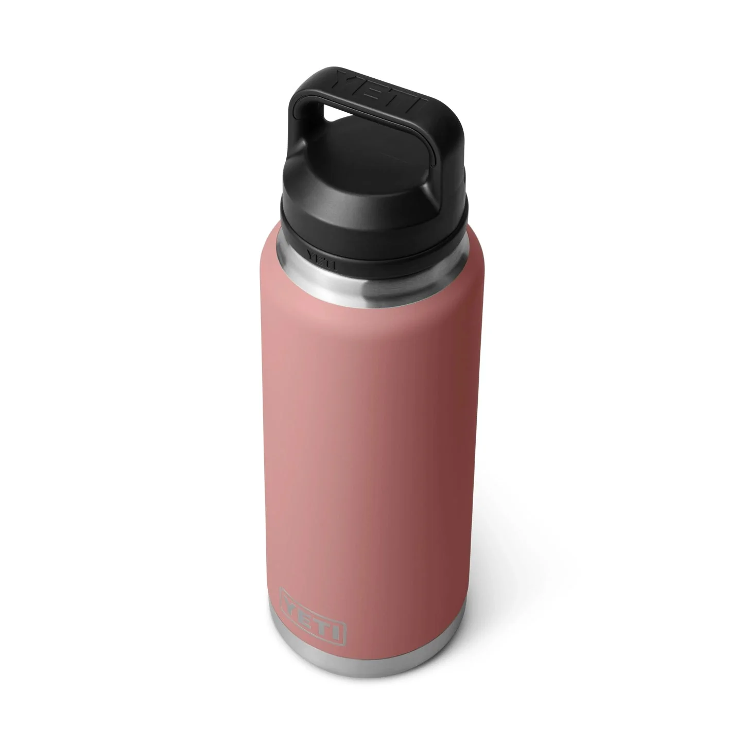 YETI Rambler 36 OZ 1 L  Bottle With Chug Cap - Sandstone Pink - Image 3