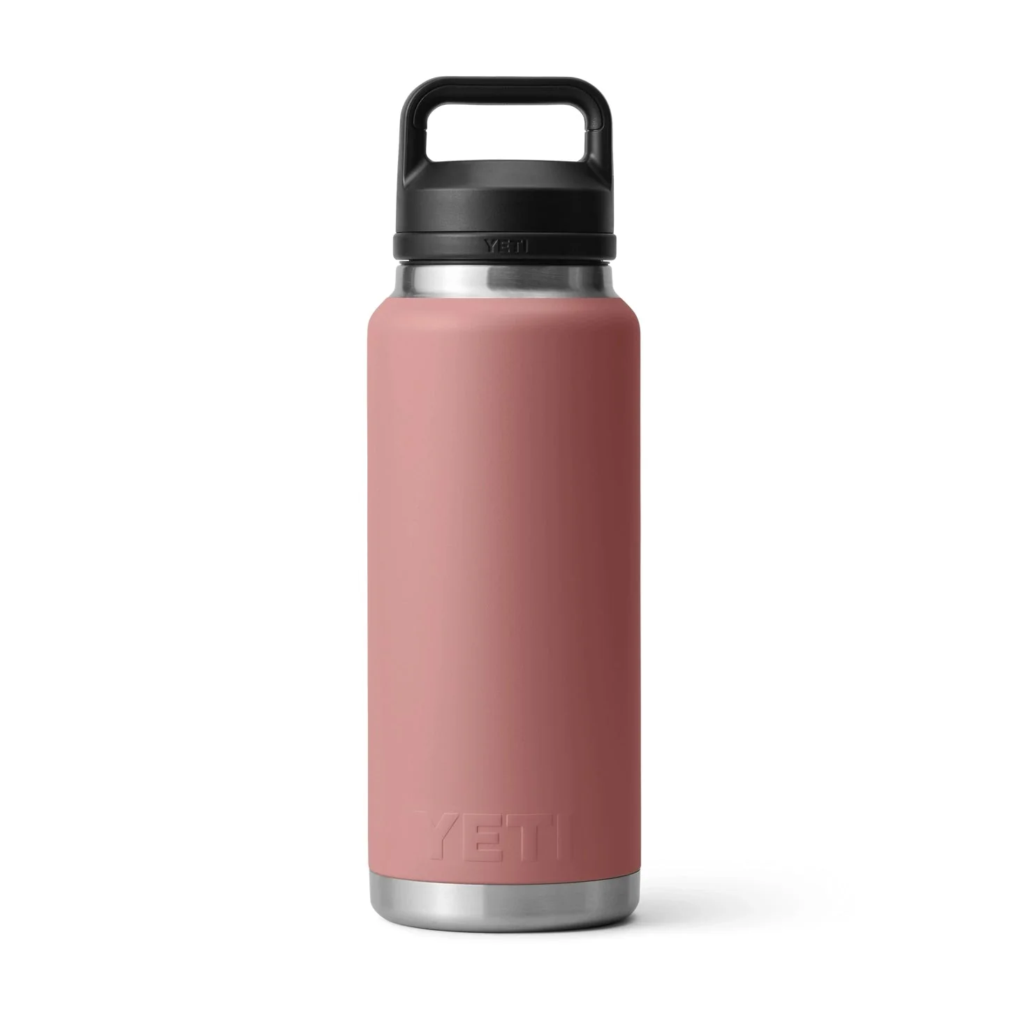 YETI Rambler 36 OZ 1 L  Bottle With Chug Cap - Sandstone Pink - Image 4