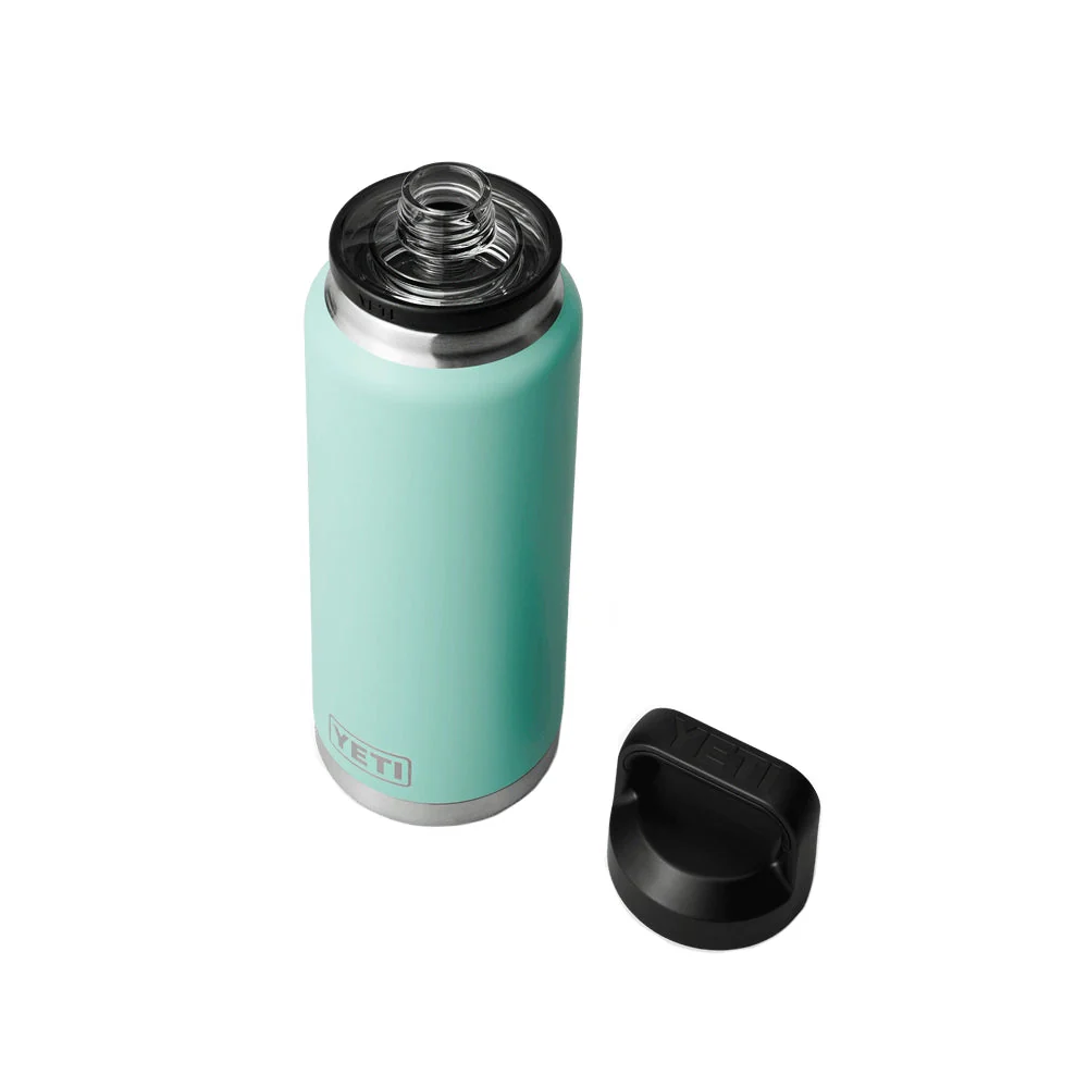 YETI Rambler 36 OZ 1 L Bottle With Chug Cap - Seafoam - Image 2