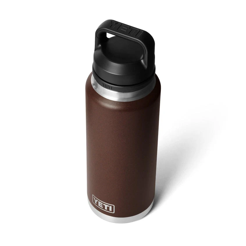 YETI Rambler 36 OZ 1 L  Bottle With Chug Cap - Wetlands Brown - Image 2