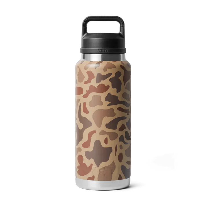 YETI Rambler 36 OZ  1 L  Bottle With Chug Cap - Wetlands Camo - Image 3