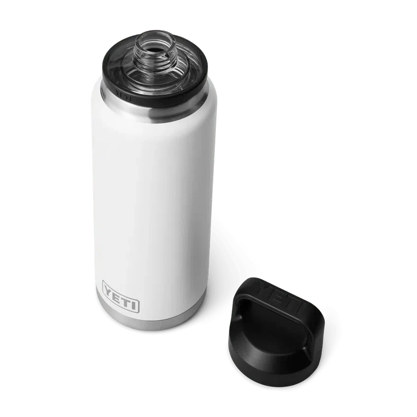YETI Rambler 36 OZ  1 L  Bottle With Chug Cap - White - Image 2