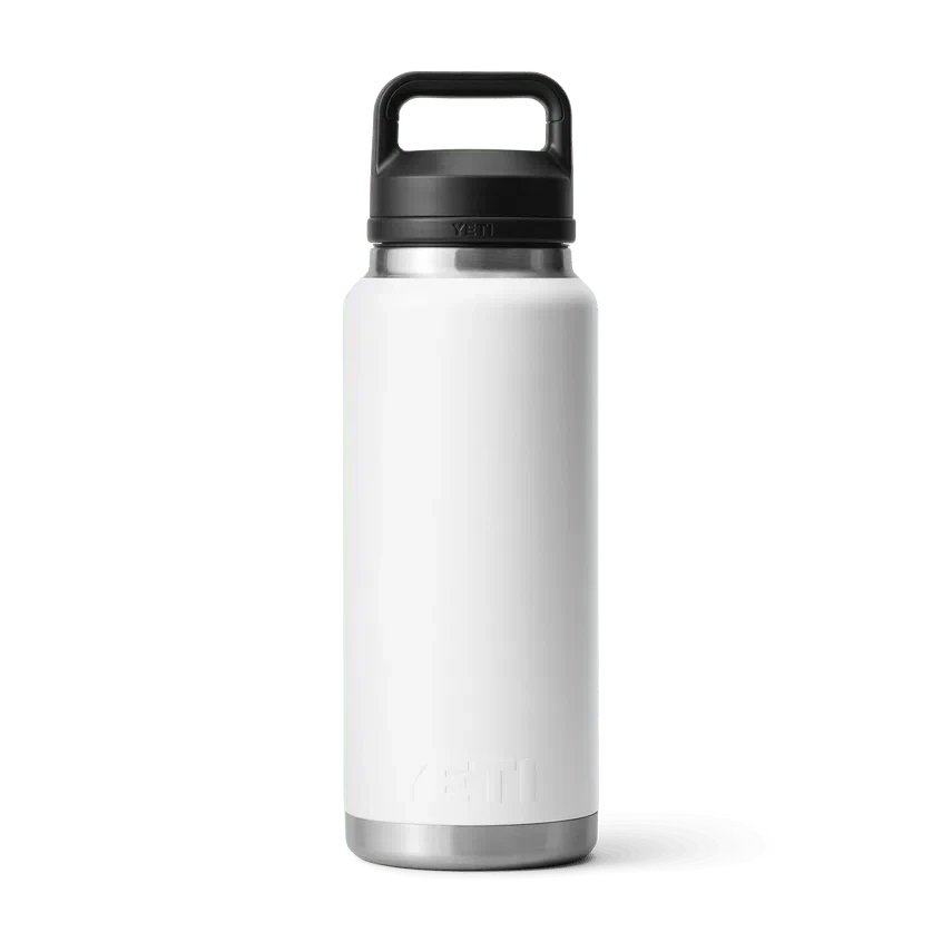 YETI Rambler 36 OZ  1 L  Bottle With Chug Cap - White - Image 3
