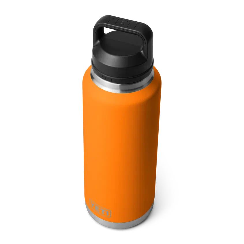 YETI Rambler 46 OZ  1.4L  Bottle With Chug Cap - King Crab Orange - Image 3