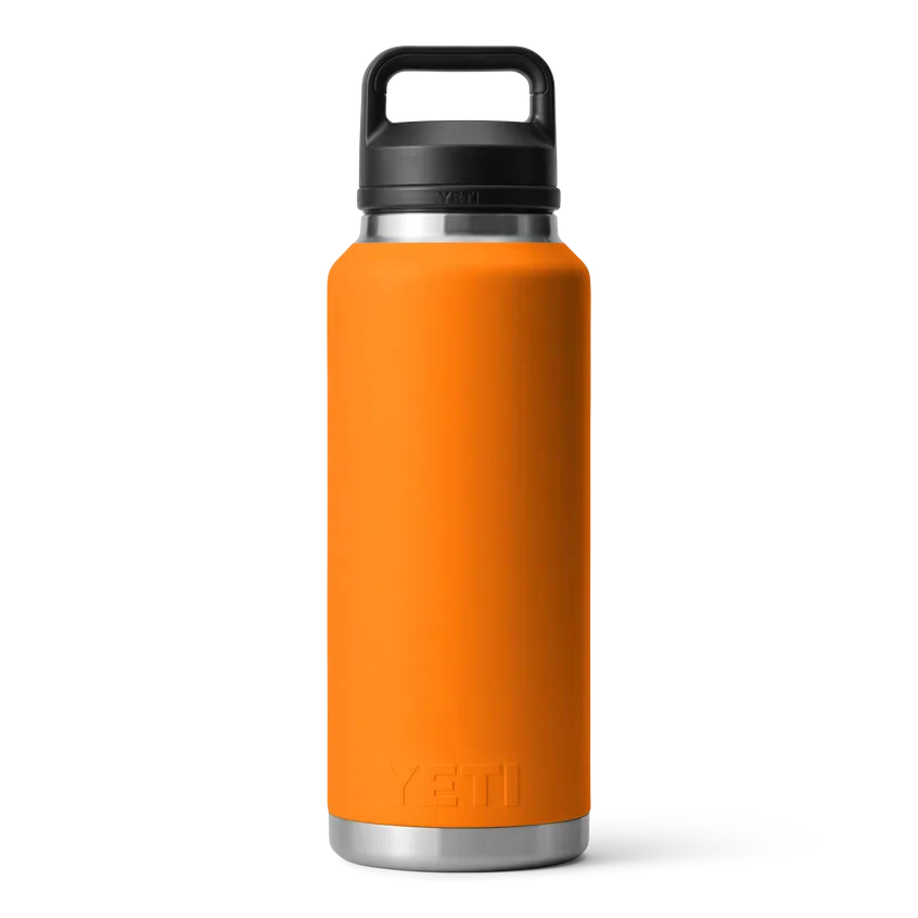 YETI Rambler 46 OZ  1.4L  Bottle With Chug Cap - King Crab Orange - Image 4