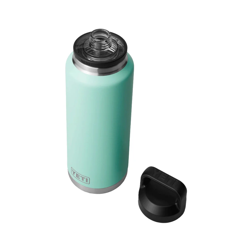 YETI Rambler 46 OZ   1.4L  Bottle With Chug Cap - Seafoam - Image 3