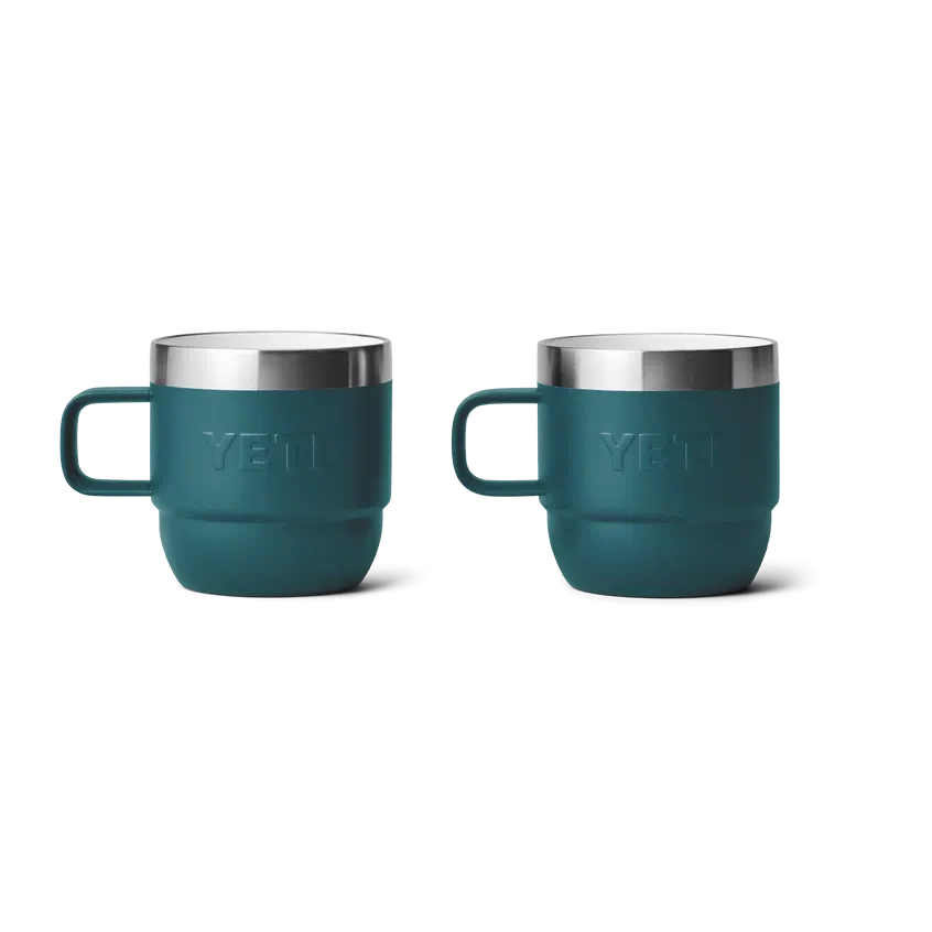 YETI Rambler 6 OZ 177 ML Stackable Mugs - Agave Teal - Image 2