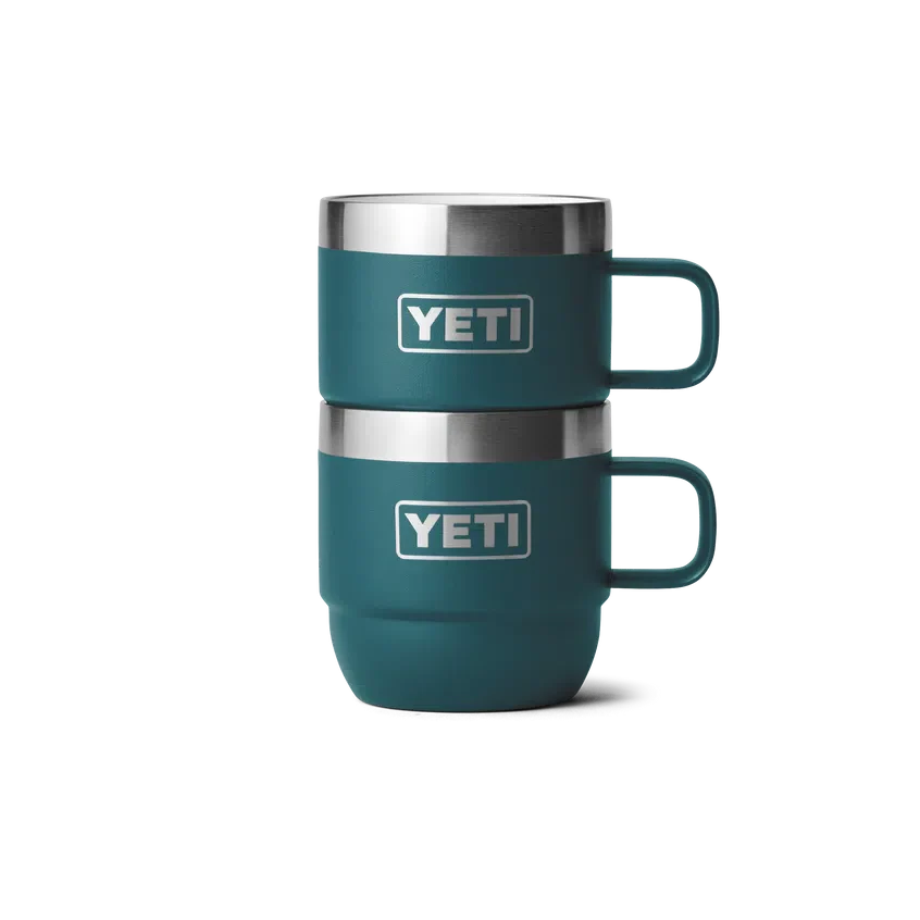 YETI Rambler 6 OZ 177 ML Stackable Mugs - Agave Teal - Image 3