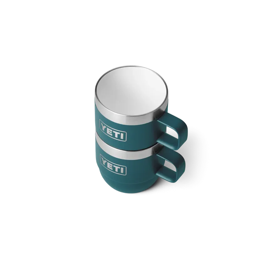 YETI Rambler 6 OZ 177 ML Stackable Mugs - Agave Teal - Image 4
