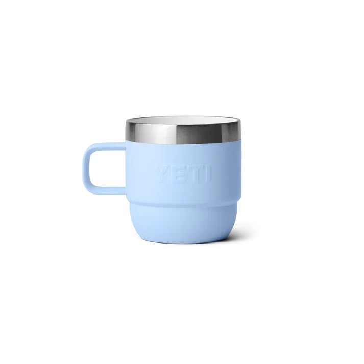 YETI Rambler 6 OZ 177 ML Stackable Mugs- Big Sky Blue - Image 4
