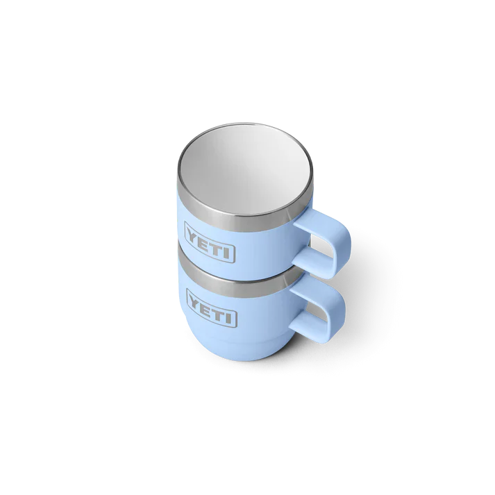 YETI Rambler 6 OZ 177 ML Stackable Mugs- Big Sky Blue - Image 5