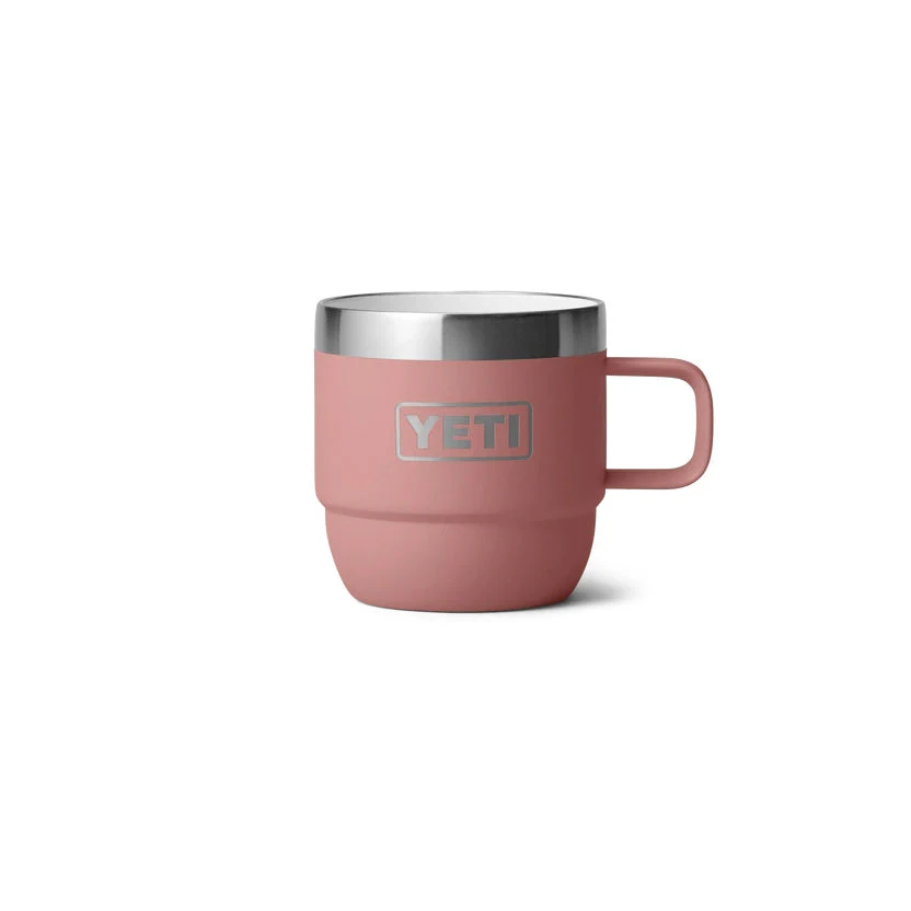 YETI Rambler 6 OZ 177 ML Stackable Mugs - Sandstone Pink - Image 5