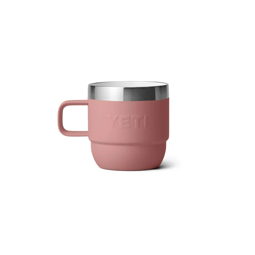 YETI Rambler 6 OZ 177 ML Stackable Mugs - Sandstone Pink - Image 6