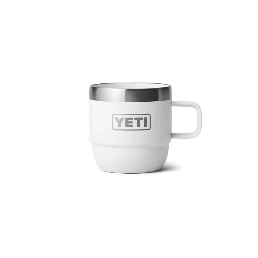 YETI Rambler 6 OZ 177 ML Stackable Mugs - White - Image 2