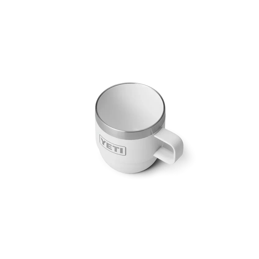 YETI Rambler 6 OZ 177 ML Stackable Mugs - White - Image 3