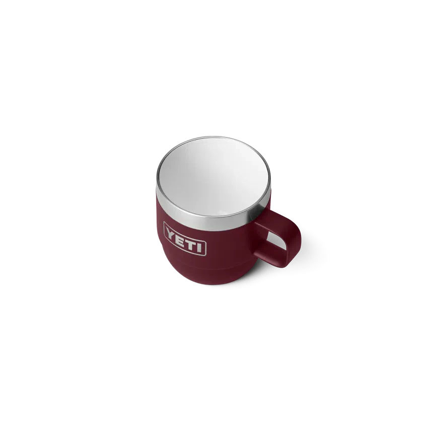 YETI Rambler 6 OZ 177 ML Stackable Mugs - Wild Vine Red - Image 6