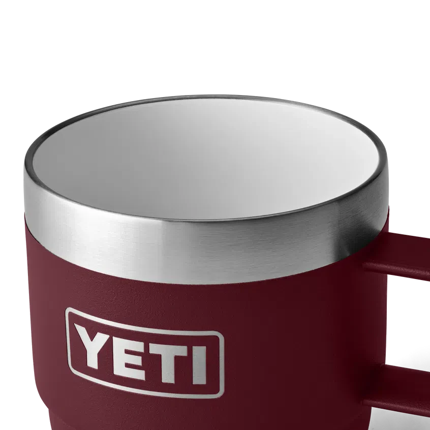 YETI Rambler 6 OZ 177 ML Stackable Mugs - Wild Vine Red - Image 8
