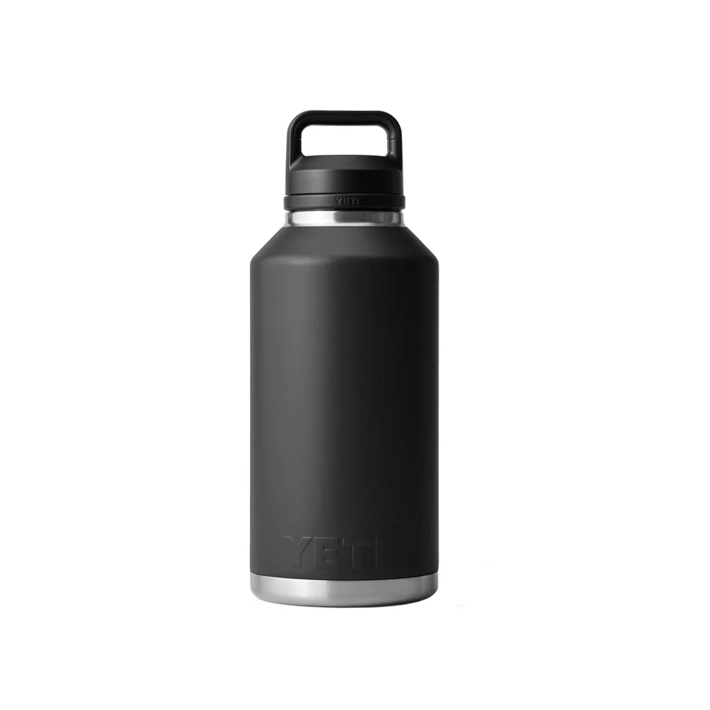 YETI Rambler 64 OZ 1.9 L Bottle With Chug Cap - Black - Image 3
