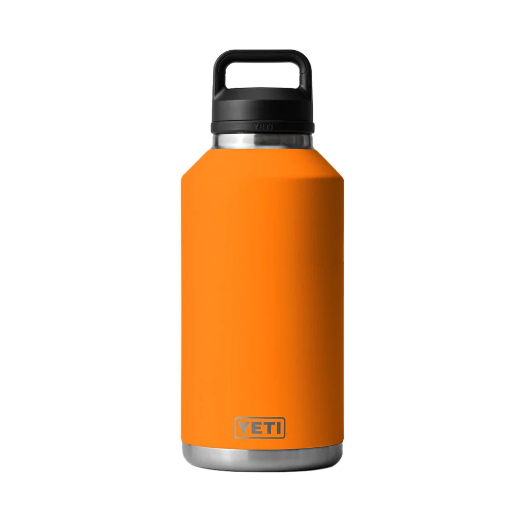 YETI Rambler 64 OZ 1.9 L Bottle With Chug Cap - King Crab Orange