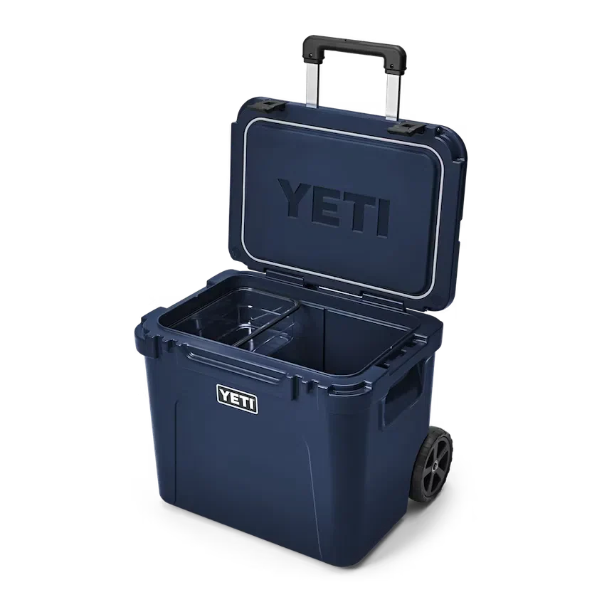 YETI Roadie 60 Wheeled Cool Box - Navy - Image 2