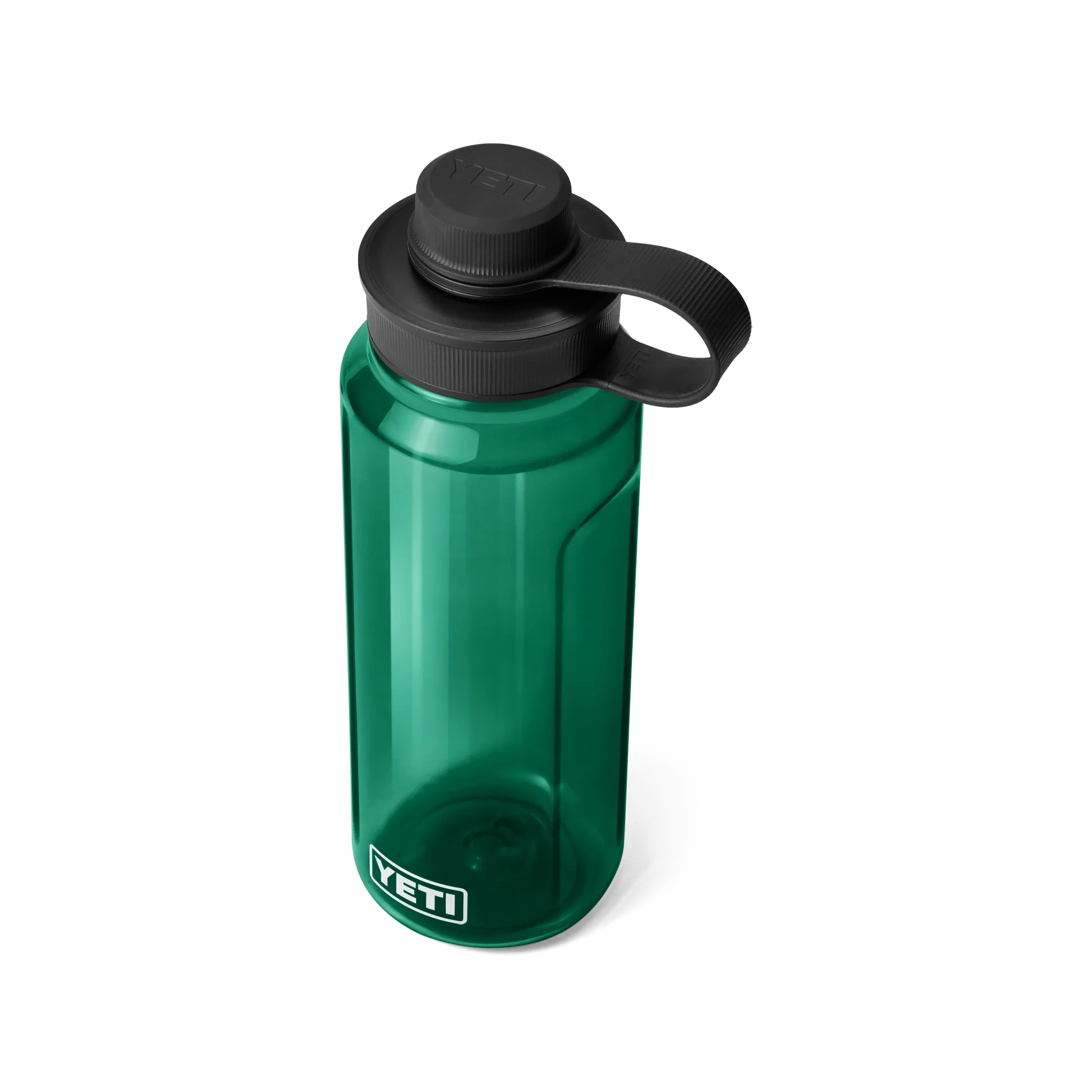 YETI Yonder 34 OZ  1 L  Bottle With Tether Cap - Black Forest green - Image 2