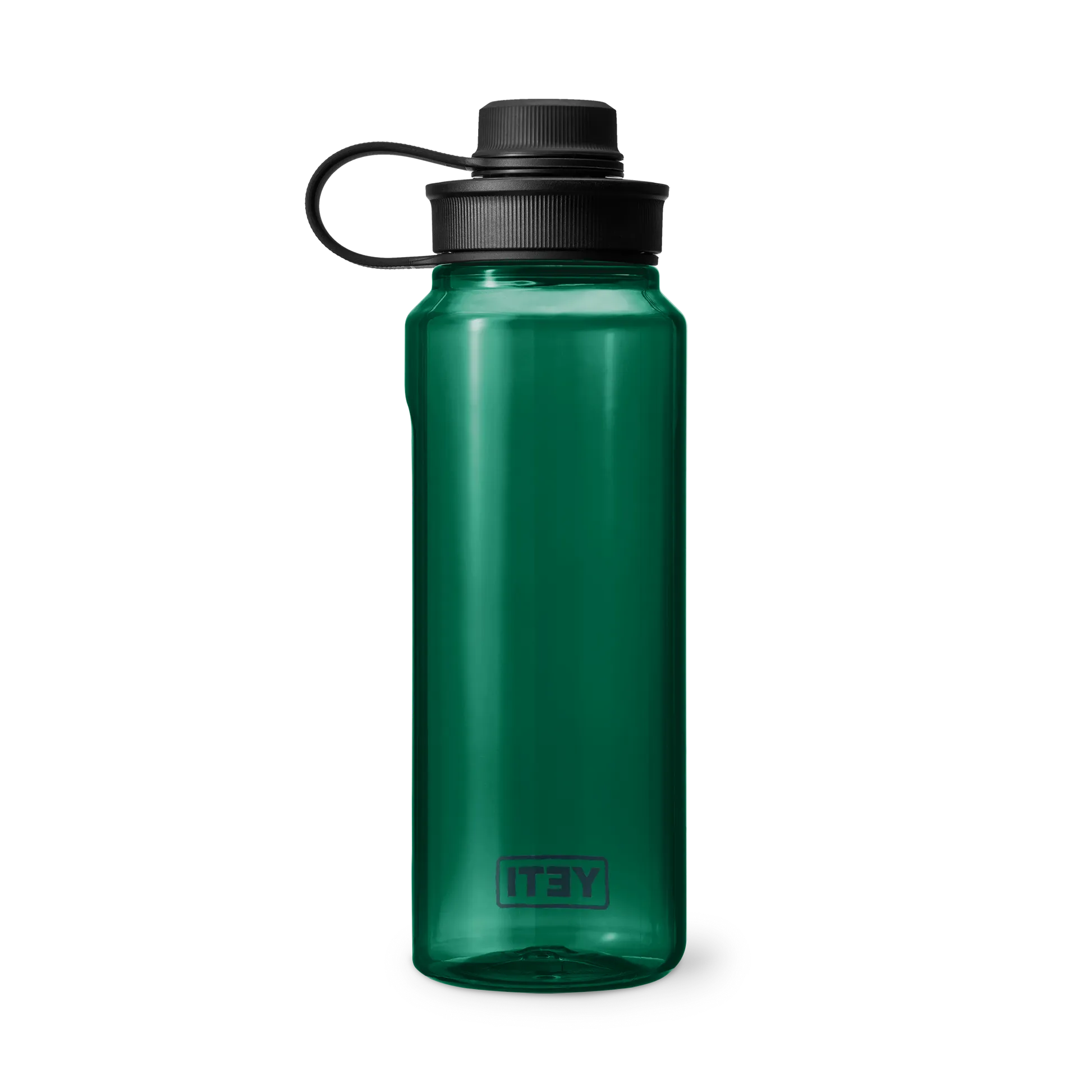 YETI Yonder 34 OZ  1 L  Bottle With Tether Cap - Black Forest green - Image 3